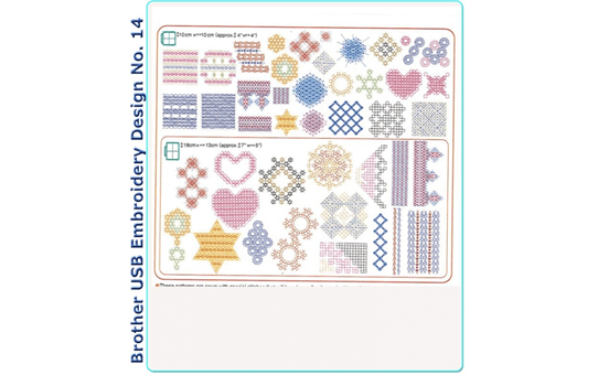 BLECUSB14AP: Embroidery Design Collection 14 2