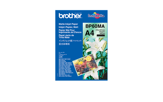 Genuine Brother BP60MA Matte A4 Inkjet Paper