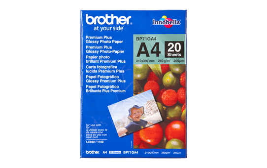 Genuine Brother BP71GA4 Glossy A4 Photo Paper
